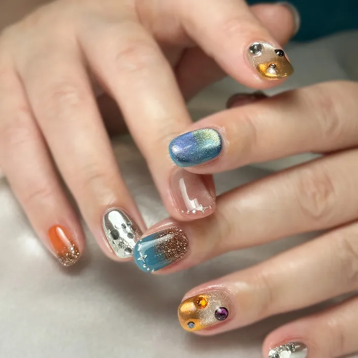 おまかせアートのネイルデザイン
